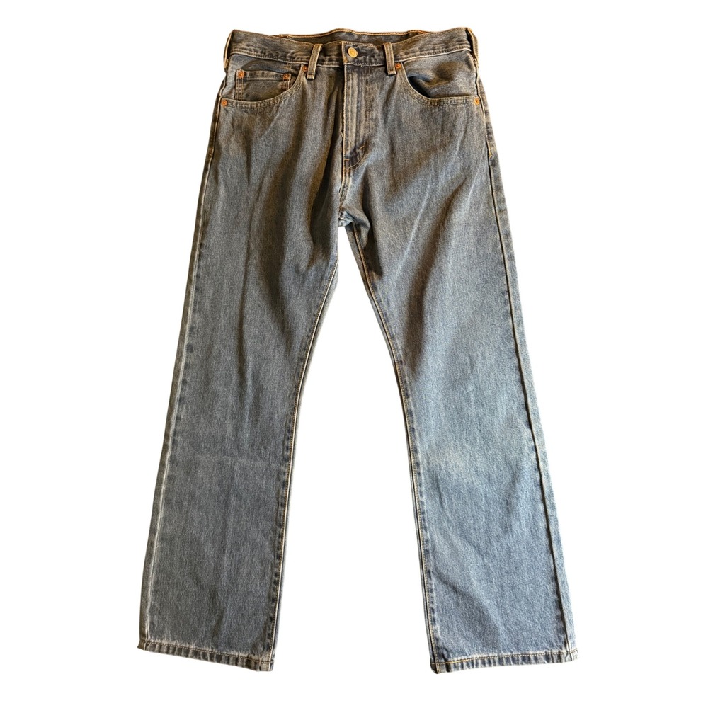 Levi's 517 Bootcut Jeans Mens 33x30 Blue Red Tab Medium Wash Denim 00517-4891